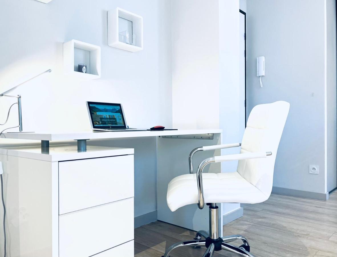 Le White Cosy A 5 Minutes Du Lac Avec Parking Privatif Gratuit Анси Екстериор снимка